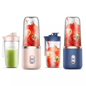 Wireless Portable Juice Blender – 6-Blade 304 Steel